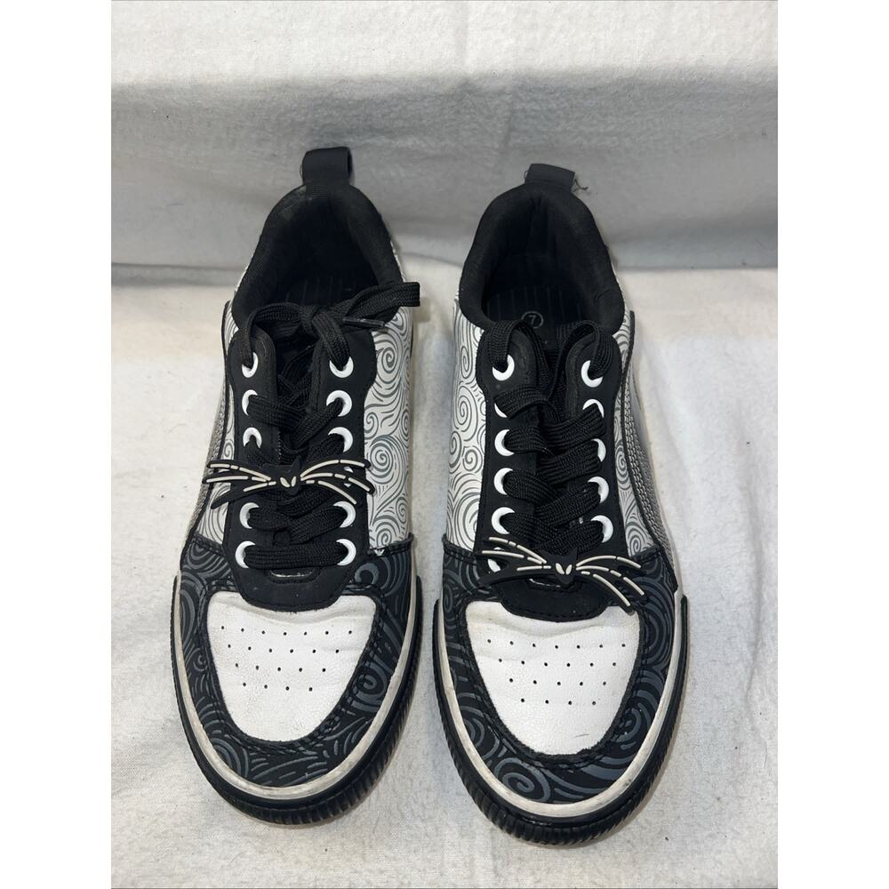 Men's Disney Nightmare Before Christmas Low Top Sneaker Shoes‎ Sz 7 Skater Shoe